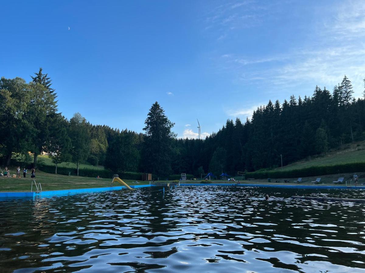 Apartment Annis Panoramablick Pool Sauna Tennis Schonach im Schwarzwald Exterior photo